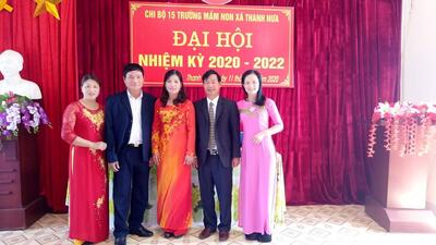 ĐẠI HỘI CHI BỘ TRƯỜNG MẦM NON XÃ THANH NƯA - NHIỆM KỲ 2020 - 2022