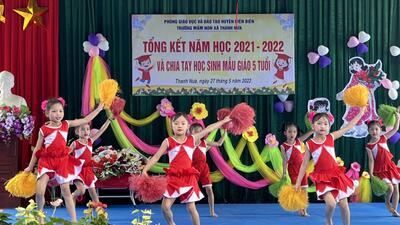 Tổng kết năm học 2021-2022 tại trường MN xã Thanh Nưa