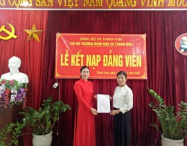 Lễ kết nạp Đảng viên năm 2023